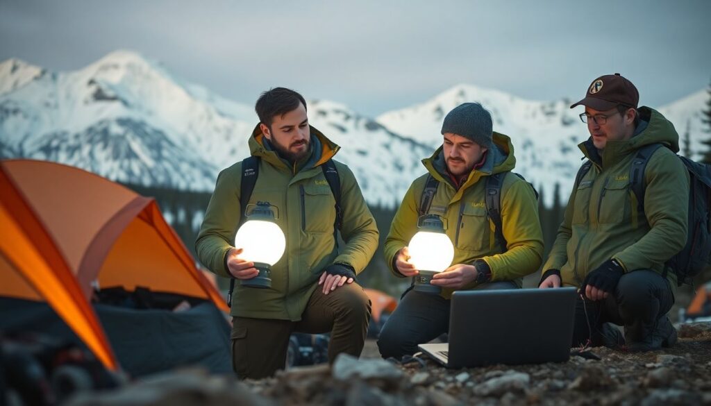 Маршруты по дикой природе Аляски и Скандинавии - иллюстрация