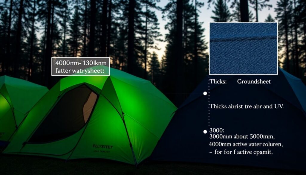 Как выбрать палатку для семейного похода: размер и вес - иллюстрация