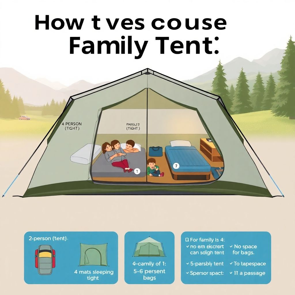 Как выбрать палатку для семейного похода: советы по размеру и весу