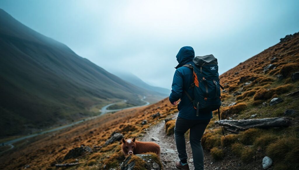 Маршруты по холмам и буграм для спокойного отдыха - иллюстрация