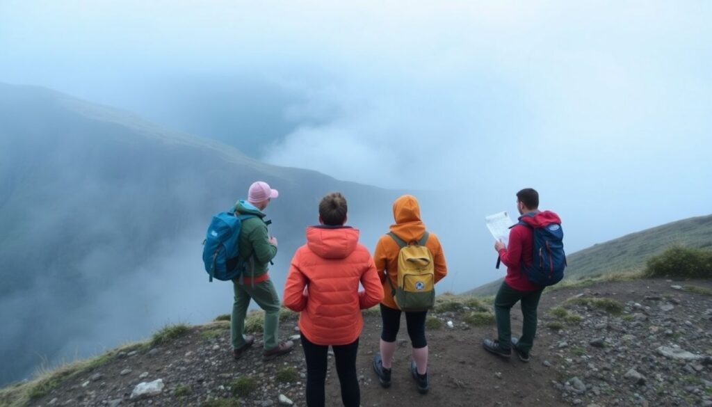 Маршруты по тропам вдоль побережья Балтийского моря - иллюстрация