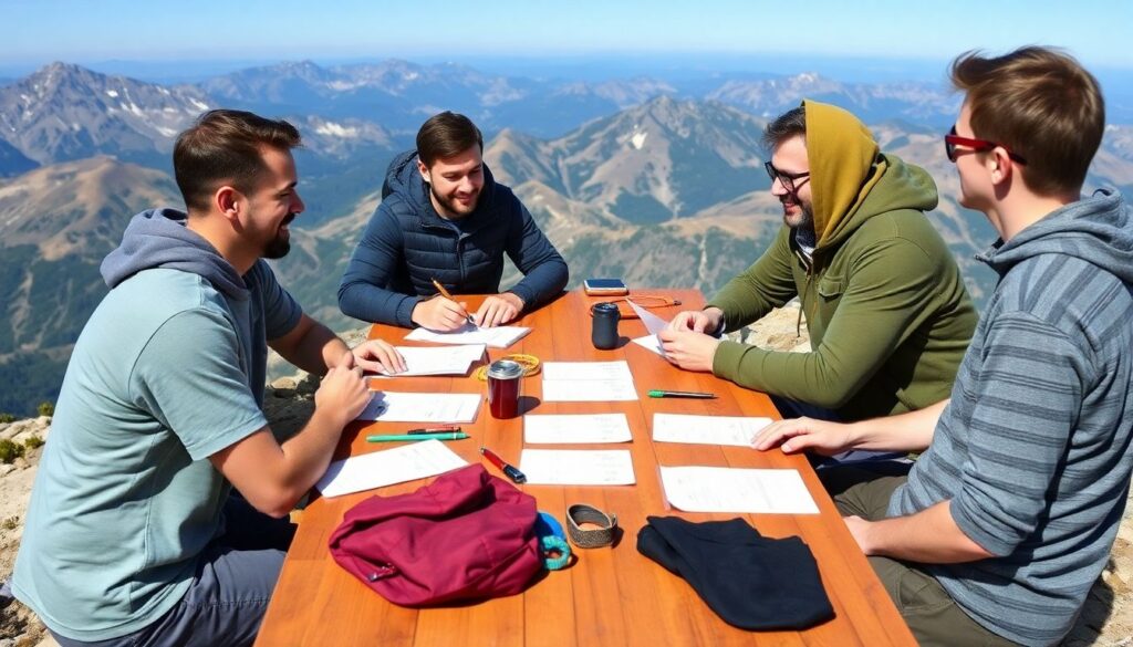 Как планировать поход с друзьями: распределение ролей и бюджета - иллюстрация