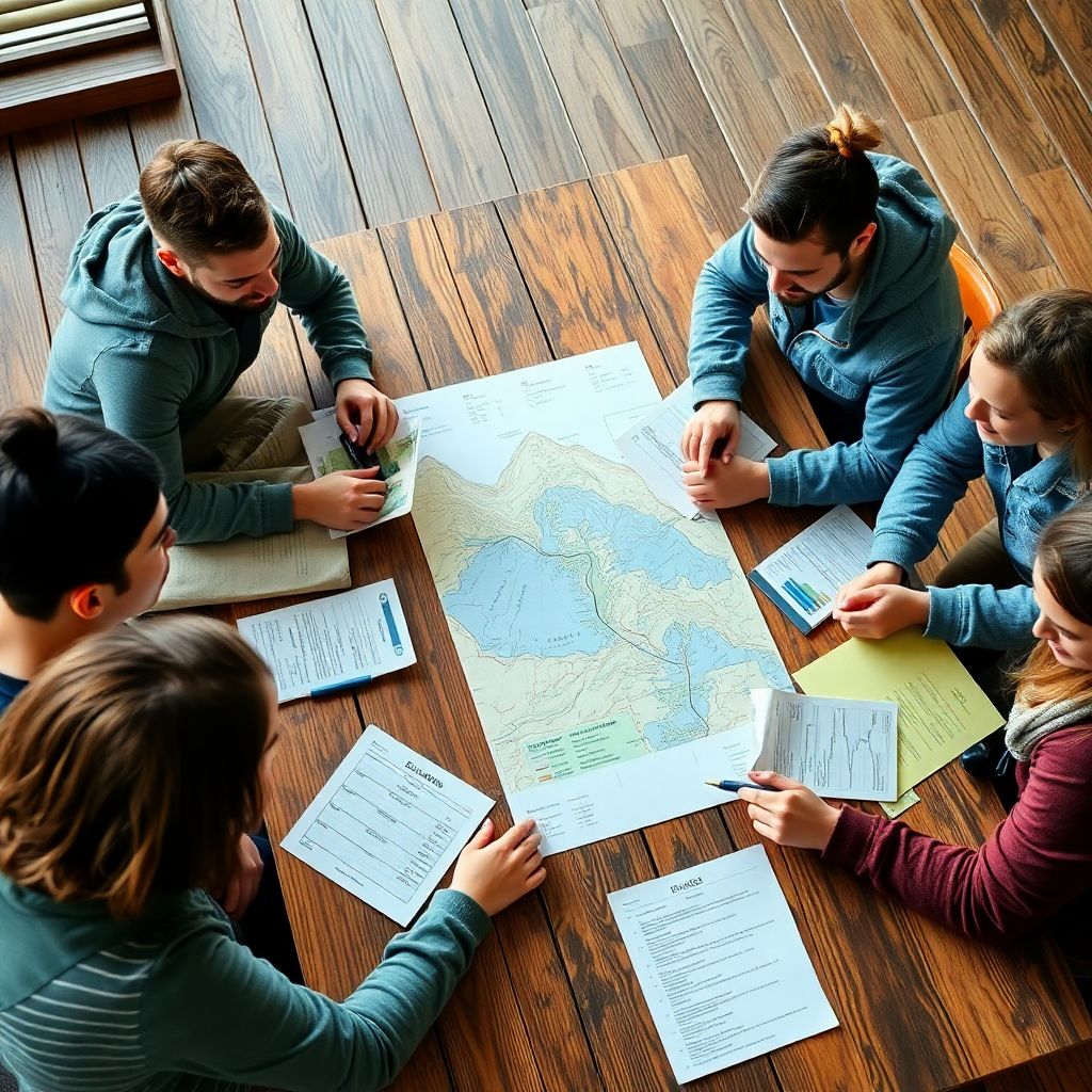 Как планировать поход с друзьями: распределение ролей и общего бюджета