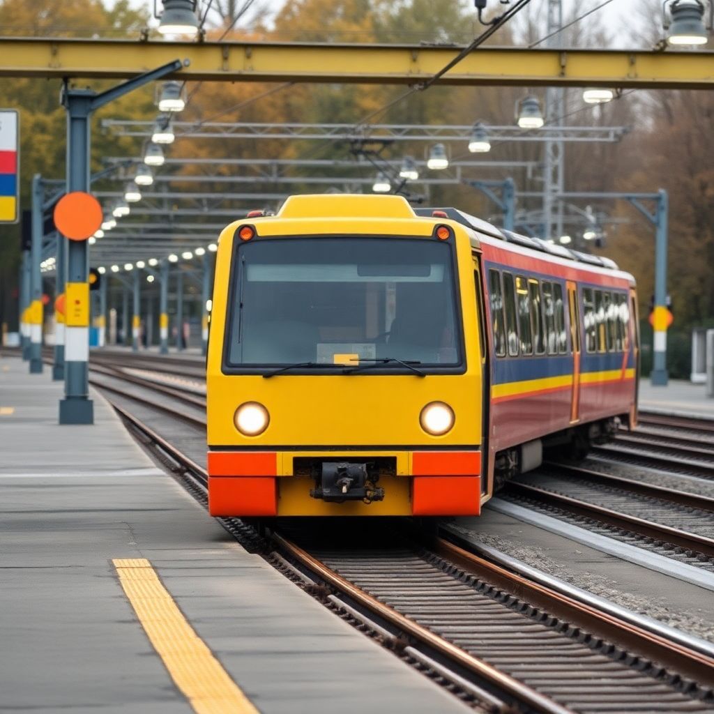 Постановка на рельсы локомотивов для безопасной работы железной дороги