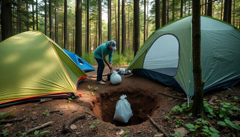 Гид по ночёвке в походный шатер и палатку - иллюстрация