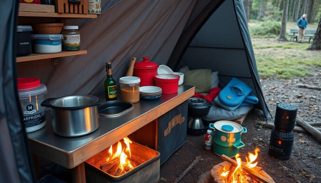 Гид по приготовлению еды на походной кухне: практические рецепты - иллюстрация