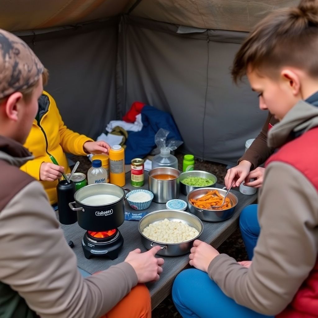Приготовление еды на походной кухне: гид и практические рецепты